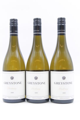 (3) 2016 Greystone Wines Chardonnay, Waipara