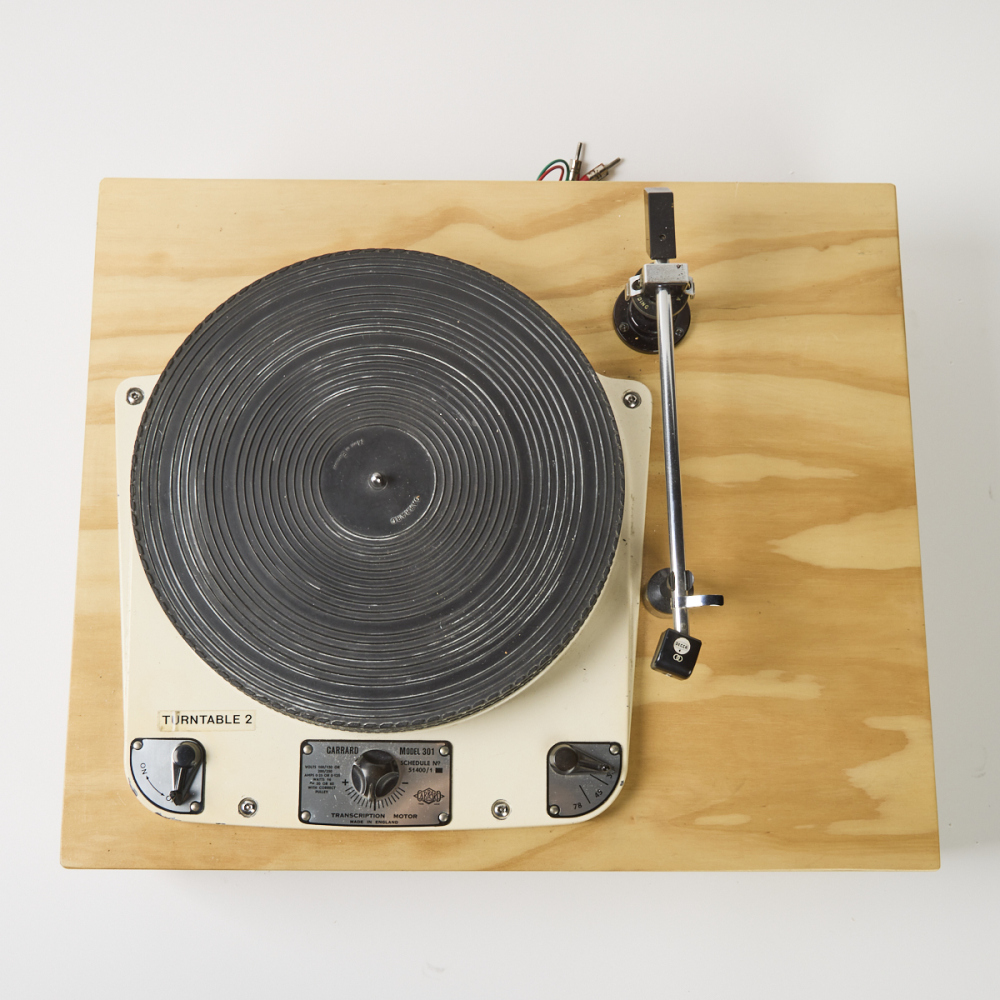 Garrard 301 Turntable With A Birch Ply Plinth And Decca Tonearm And  Cartridge