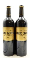 (2) 2016 Chateau Brane-Cantenac, Margaux [JR17.5] [RP96-98] [WE95]