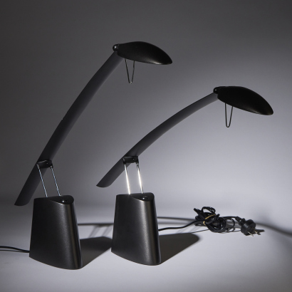 A Pair of Cyrio Desk Lamps by Philippe Michel