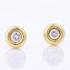 18ct Yellow Gold, .30ct Diamond Set Stud Earrings