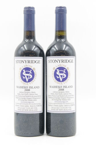 (2) 2008 Stonyridge Larose, Waiheke Island