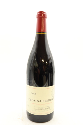 (1) 2013 Domaine Alain Graillot Crozes-Hermitage, Rhone [JR17.5]