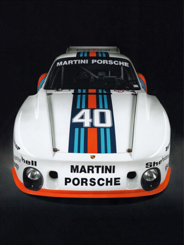 Porsche Martini Print