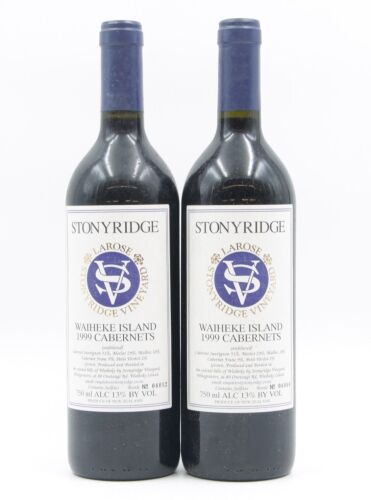 (2) 1999 Stonyridge Larose, Waiheke Island