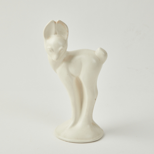 A Crown Slip Cast Lynn Standing Fawn