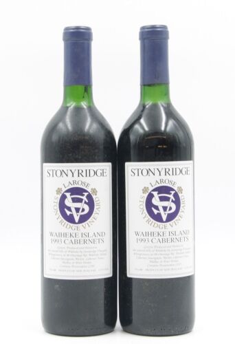 (2) 1993 Stonyridge Larose, Waiheke Island