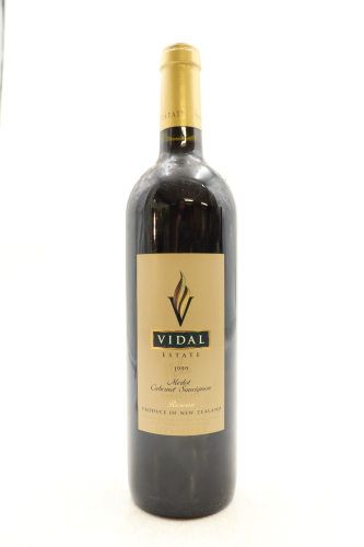 (1) 1999 Vidal Estate Reserve Merlot - Cabernet Sauvignon, Gimblett Gravels