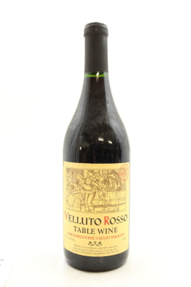 (1) NV Velluto Rosso Rich Red Table Wine, Australia & NZ