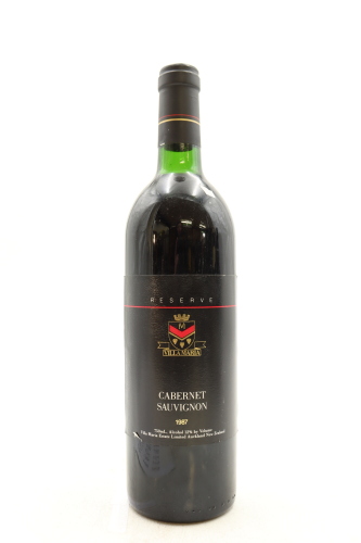 (1) 1987 Villa Maria Reserve Cabernet Sauvignon, Hawke's Bay (US)