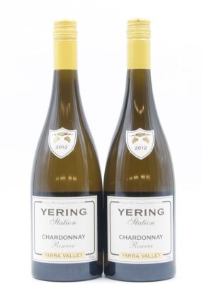 *(2) 2012 Yering Station Reserve Chardonnay, Yarra Valley