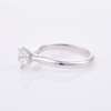 18ct White Gold, .71ct Diamond Solitaire Ring, E colour, IF clarity - 2