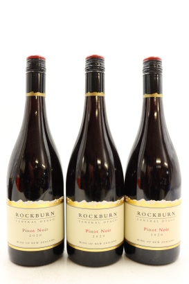 (3) 2020 Rockburn Pinot Noir, Central Otago