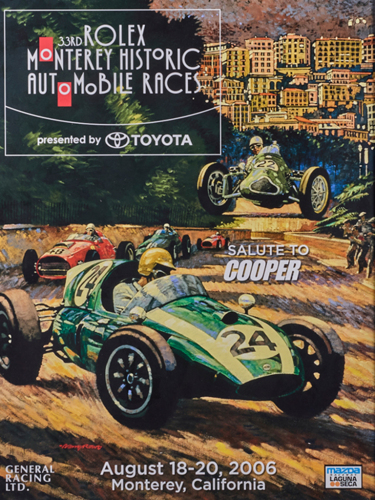 2006 Monterey Historic Poster and Book