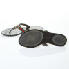 Gucci Black Web GG Thong Sandal, Size 39.5 with Box - 2