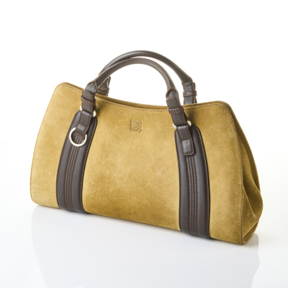 Loewe Camoscio Anagram Suede Bag