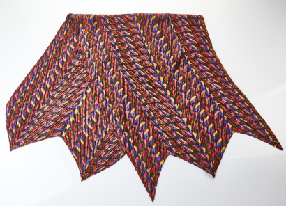 Issey Miyake Pleats Please Scarf, Size 130cm x 58cm