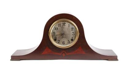 An American Sessions 1920s Style Tambour Shelf Clock