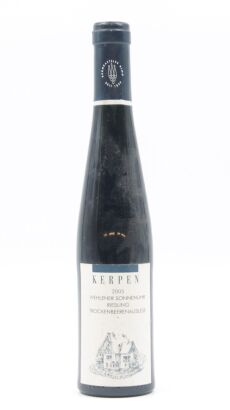 *(1) 2005 Kerpen Wehlener Sonnenuhr Riesling Trockenbeerenauslese 375ml [RP95]