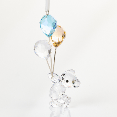 Swarovski My Little Kris Bear with Balloons Ornament with Box - As new