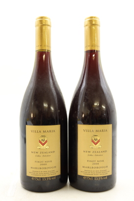 (2) 2000 Villa Maria Cellar Selection Pinot Noir, Marlborough