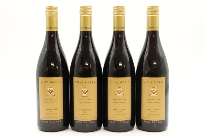 (4) 2003 Villa Maria Cellar Selection Pinot Noir, Marlborough