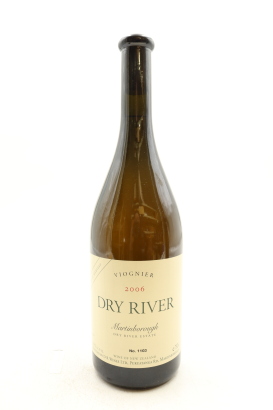 (1) 2006 Dry River Late Harvest Viognier, Martinborough