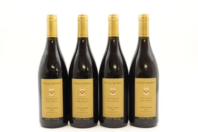 (4) 2001 Villa Maria Cellar Selection Pinot Noir, Marlborough