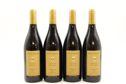 (4) 2001 Villa Maria Cellar Selection Pinot Noir, Marlborough