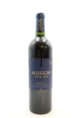 (1) 2019 Mission Estate Winery Reserve Cabernet Franc, Hawke's Bay ♦