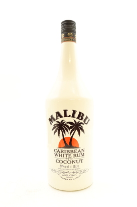 (1) Malibu Caribbean Rum With Coconut Liqueur, 24% ABV, 1000ml