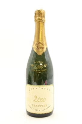 (1) 2000 Drappier Cuvee du Millenaire Brut, Champagne