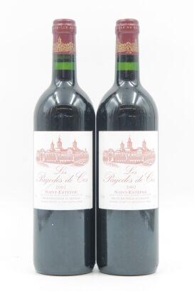 (2) 2002 Chateau Cos d'Estournel Les Pagodes de Cos, Saint-Estephe