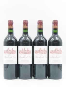 (4) 2002 Chateau Cos d'Estournel Les Pagodes de Cos, Saint-Estephe