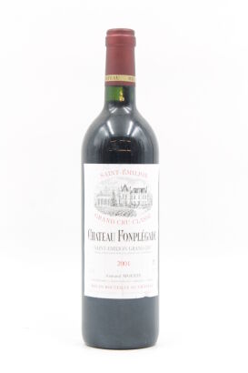 (1) 2001 Chateau Fonplegade, Saint-Emilion Grand Cru