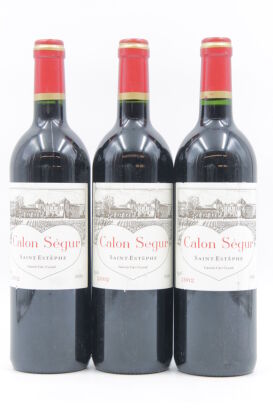 (3) 2002 Chateau Calon-Segur, Saint-Estephe (TL)