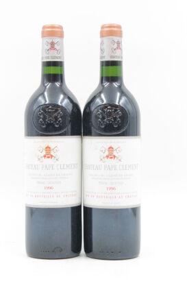 (2) 1996 Chateau Pape Clement, Pessac-Leognan (BSL)