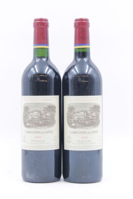 (2) 2000 Carruades de Lafite, Pauillac