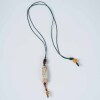 A Chinese old jade-carved 'wengzhong' pendant