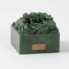 A Chinese jade 'Dragon' official seal - 3