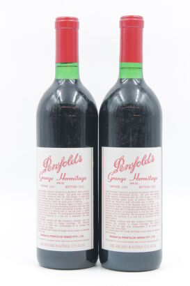 (2) 1986 Penfolds Grange Bin 95, South Australia [RP99][JR17.5]