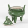 A Japanese 20th century Kutani ware small incense burner - 3