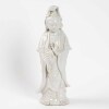 A Japanese mid- 20th century Kutani 'Guanyin' statue