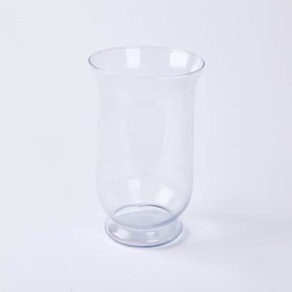 A Glass Hurricane Lamp