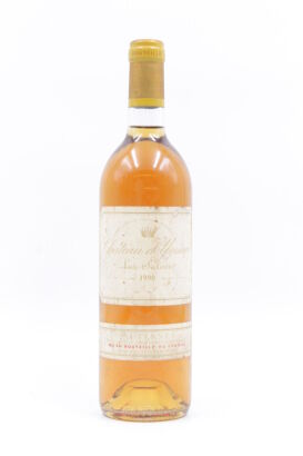 (1) 1990 Chateau d'Yquem, Sauternes [JR18][RP99]