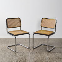 A Pair Of Style Marcel Breuer Chairs