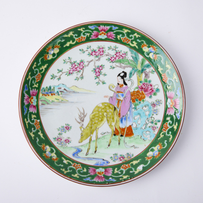 A Chinese Export Plate