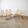 A Suite Of Six Lucian Ercolini Dining Chairs Including Two Carvers - 2