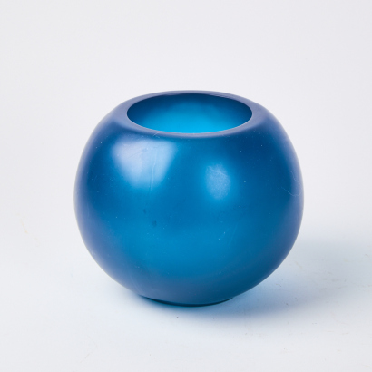 An Acrylic Ovoid Vase