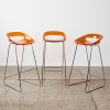 A Set Of Three Contemporary Stools - 2